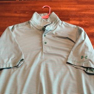 Under Armour Green Golf Polo